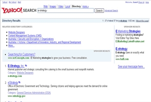 Yahoo Directory