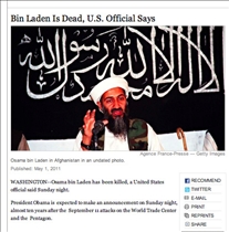 Bin Laden’s Death